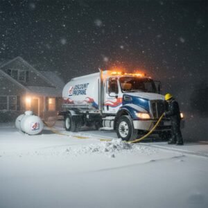 Residential propane heating and appliances